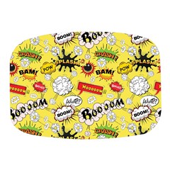 Cartoon Comics Pattern Mini Square Pill Box by Loisa77