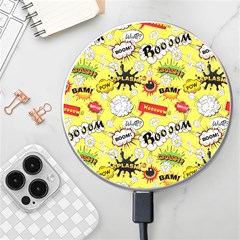 Cartoon Comics Pattern Wireless Fast Charger(white) by Loisa77