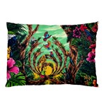 Monkey Tiger Bird Parrot Forest Jungle Style Pillow Case 26.62 x18.9  Pillow Case