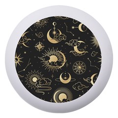 Asian Seamless Pattern With Clouds Moon Sun Stars Vector Collection Oriental Chinese Japanese Korean Dento Box With Mirror by Grandong