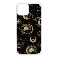 Asian Seamless Pattern With Clouds Moon Sun Stars Vector Collection Oriental Chinese Japanese Korean Iphone 14 Tpu Uv Print Case