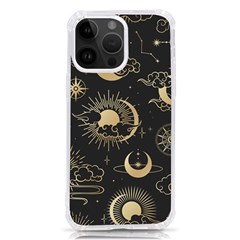 Asian Seamless Pattern With Clouds Moon Sun Stars Vector Collection Oriental Chinese Japanese Korean Iphone 14 Pro Max Tpu Uv Print Case by Grandong