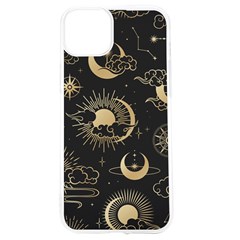 Asian Seamless Pattern With Clouds Moon Sun Stars Vector Collection Oriental Chinese Japanese Korean Iphone 15 Tpu Uv Print Case by Grandong