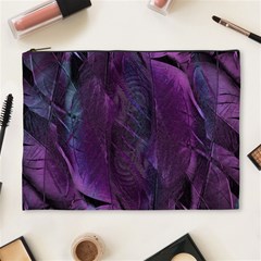 Feather Pattern Texture Form Cosmetic Bag (xl) by Grandong