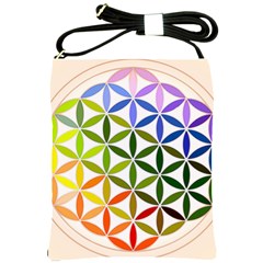 Mandala Rainbow Colorful Shoulder Sling Bag