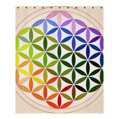 Mandala Rainbow Colorful Shower Curtain 60  X 72  (medium) 