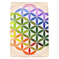 Mandala Rainbow Colorful Removable Flap Cover (l)