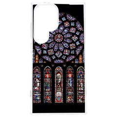 Chartres Cathedral Notre Dame De Paris Stained Glass Samsung Galaxy S24 Plus 6 7 Inch Tpu Uv Case by Grandong