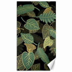 Autumn Fallen Leaves Dried Leaves Canvas 40  X 72  by Grandong