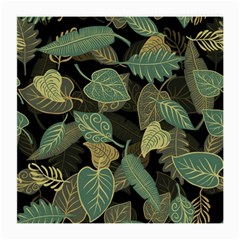 Autumn Fallen Leaves Dried Leaves Medium Glasses Cloth (2 Sides)