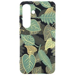 Autumn Fallen Leaves Dried Leaves Samsung Galaxy S24 6 2 Inch Black Tpu Uv Case by Grandong