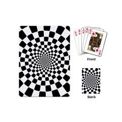 Geomtric Pattern Illusion Shapes Playing Cards Single Design (mini)