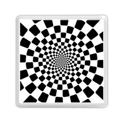 Geomtric Pattern Illusion Shapes Memory Card Reader (square)