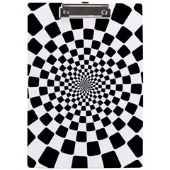 Geomtric Pattern Illusion Shapes A4 Acrylic Clipboard