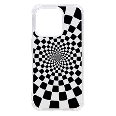 Geomtric Pattern Illusion Shapes Iphone 14 Pro Tpu Uv Print Case by Grandong