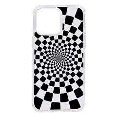 Geomtric Pattern Illusion Shapes Iphone 14 Pro Max Tpu Uv Print Case