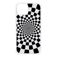 Geomtric Pattern Illusion Shapes Iphone 13 Tpu Uv Print Case by Grandong