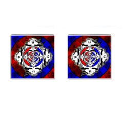 The Grateful Dead Cufflinks (square) by Grandong