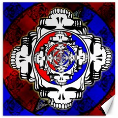 The Grateful Dead Canvas 20  X 20  by Grandong