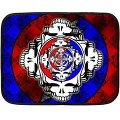 The Grateful Dead Two Sides Fleece Blanket (mini) by Grandong