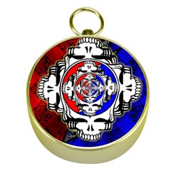 The Grateful Dead Gold Compasses by Grandong