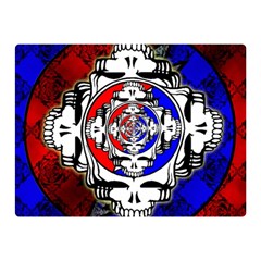 The Grateful Dead Two Sides Premium Plush Fleece Blanket (mini) by Grandong