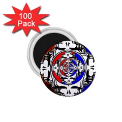 The Grateful Dead 1 75  Magnets (100 Pack)  by Grandong