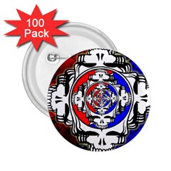 The Grateful Dead 2 25  Buttons (100 Pack)  by Grandong