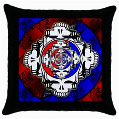 The Grateful Dead Throw Pillow Case (black) by Grandong