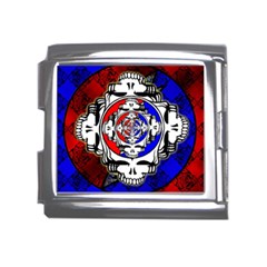 The Grateful Dead Mega Link Italian Charm (18mm)