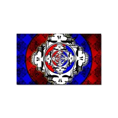 The Grateful Dead Sticker Rectangular (10 Pack) by Grandong