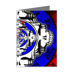 The Grateful Dead Mini Greeting Card by Grandong