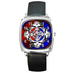 The Grateful Dead Square Metal Watch by Grandong