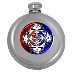 The Grateful Dead Round Hip Flask (5 Oz) by Grandong