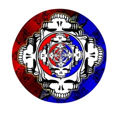 The Grateful Dead Mini Round Pill Box (pack Of 3) by Grandong