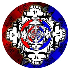 The Grateful Dead Round Trivet