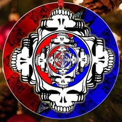 The Grateful Dead Uv Print Acrylic Ornament Round by Grandong