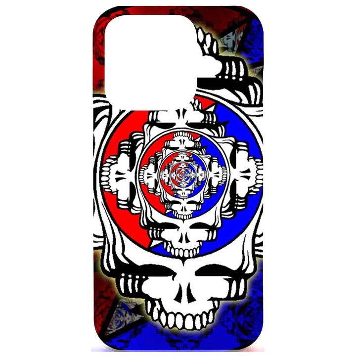 The Grateful Dead iPhone 15 Pro Black UV Print PC Hardshell Case