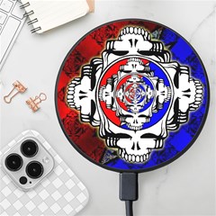 The Grateful Dead Wireless Fast Charger(black) by Grandong