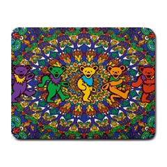 Dead Dancing Bears Grateful Dead Pattern Small Mousepad by Grandong