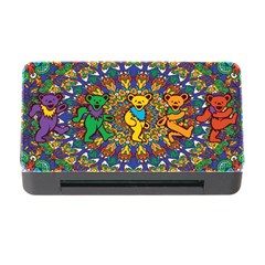 Dead Dancing Bears Grateful Dead Pattern Memory Card Reader With Cf by Grandong