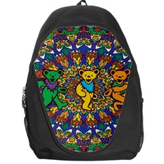 Dead Dancing Bears Grateful Dead Pattern Backpack Bag by Grandong