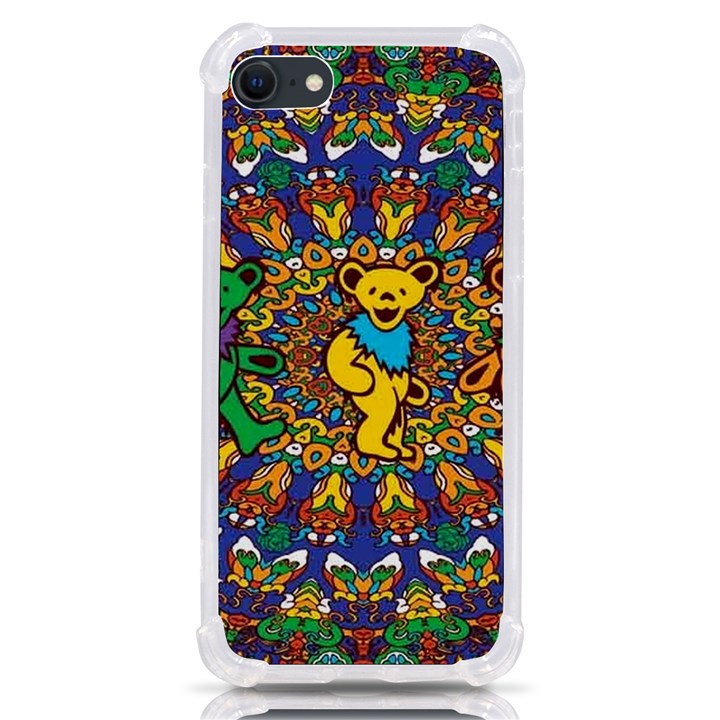 Dead Dancing Bears Grateful Dead Pattern iPhone SE