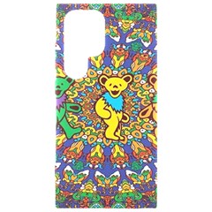 Dead Dancing Bears Grateful Dead Pattern Samsung Galaxy S24 Ultra 6 9 Inch Black Tpu Uv Case by Grandong