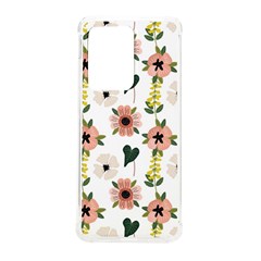 Flower White Pattern Floral Samsung Galaxy S20 Ultra 6 9 Inch Tpu Uv Case by anzea