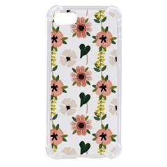 Flower White Pattern Floral Iphone Se