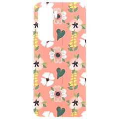 Flower Pink Brown Pattern Floral Samsung Galaxy S24 Plus 6 7 Inch Black Tpu Uv Case by anzea