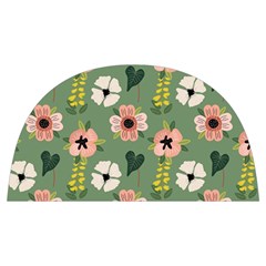 Flower Green Pink Pattern Floral Anti Scalding Pot Cap