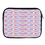 Nautical Digital Paper Nautical Boat Apple iPad 2/3/4 Zipper Cases Front