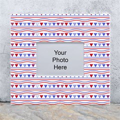 Nautical Digital Paper Nautical Boat White Wall Photo Frame 5  X 7  by anzea